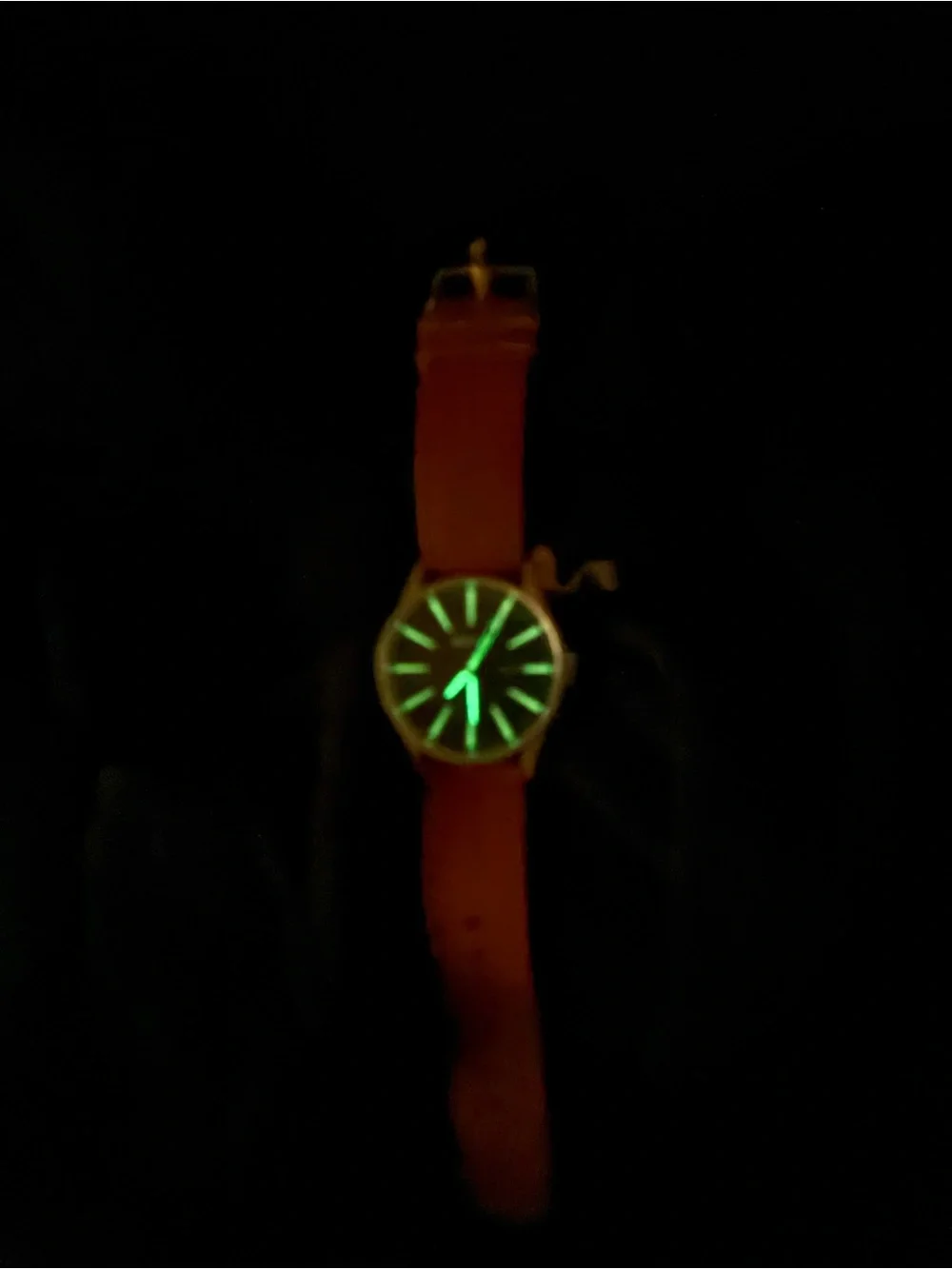 Nixon The Sentry Leather Watch